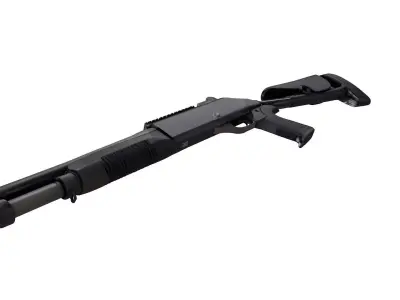 Benelli M4 Super 90 weapon 3D model