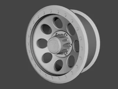 WHEEL BASED ALLIED RATTLER BEADLOCKS 3D model