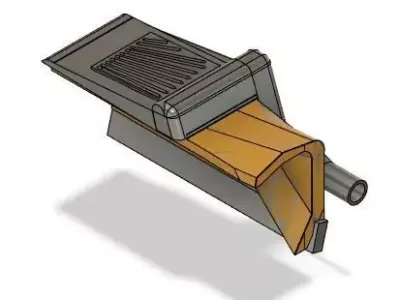 NH90 HELICOPTER AIR FILTER RIGHT AND LEFT VERSION 2 3D print model