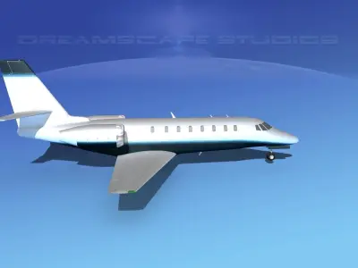 Cessna C680 Citation Soveriegn V16 3D model