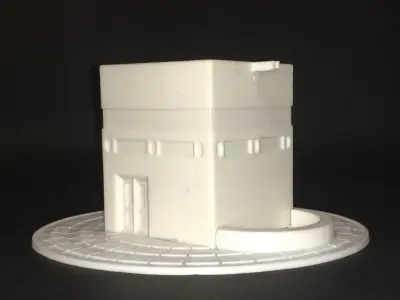 Khana Kaaba -Muslim Holy Building in Makkah 3D print model