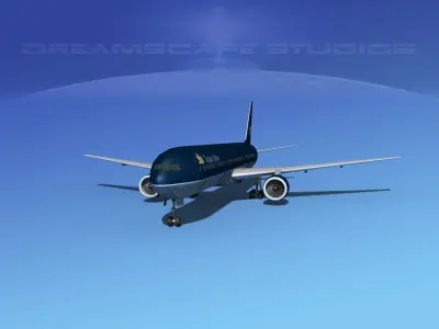 Boeing 777-300 MP Air Vietnam 3D model