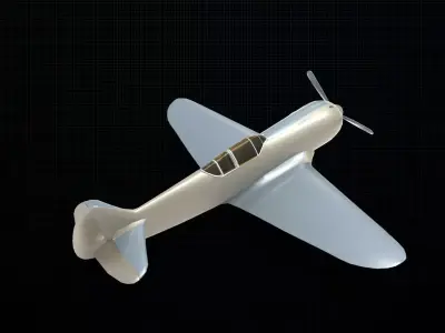 Lavochkin La-5 1 3D model