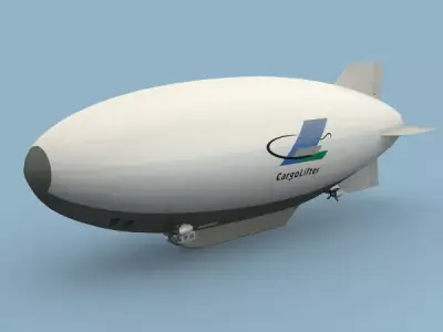 CargoLifter Airship 3D model