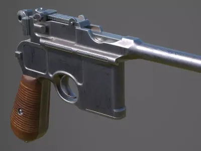 C96 Pistol  3D model
