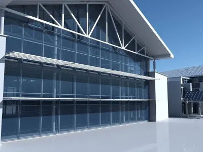 Office Building 300 3D model