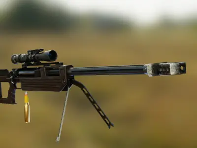 Arbiter 20mm Low-poly 3D model