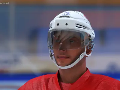 Protective Hockey Helmet 3D model