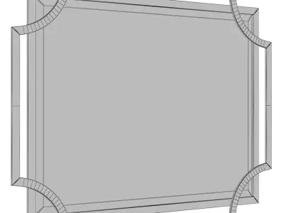 Jet Set Mirror 3D model