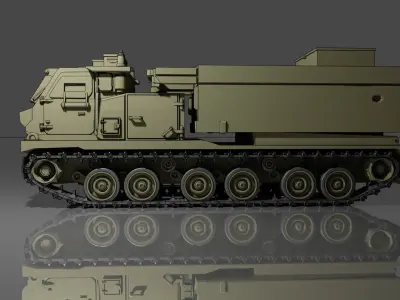 M270 MLRS 3D model - Ready to print 3D print model