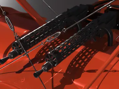 Red Baron Triplane 3D model