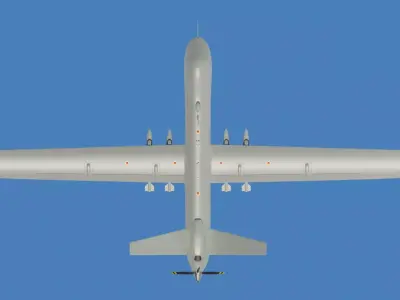 MQ-9 Reaper Drone 3D model