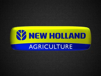 new holland logo 3D model