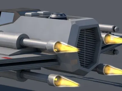 Star Wars X-Wing Free 3D model
