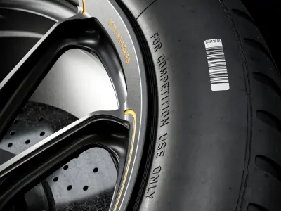 Dunlop LeMans24 305 680 R18 3D model