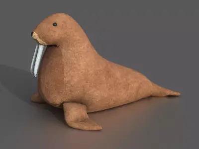 WALRUS TEDDY 3D model