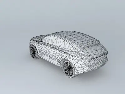 Car Suv template Free 3D model