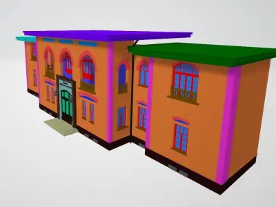 2nd Grand National Assembly of Turkey Building 3D model