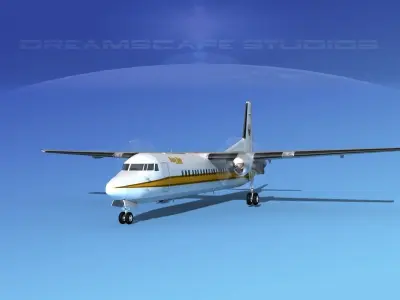 Fokker F-60 Buzy Bee 3D model