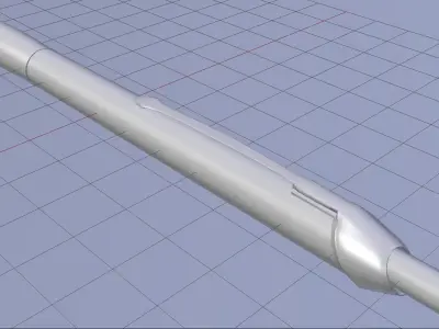 Ballpen pen 3D model