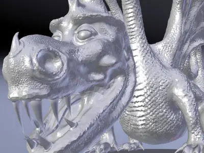 Dragon cartoon Free 3D model