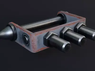 Punch - Game Ready - Low Poly PBR 3D Model Low-poly 3D model