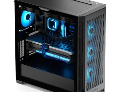 Gaming PC 16 3D model
