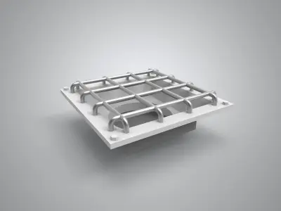 scifi or spaceship manhole  3D print model