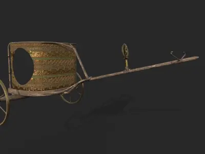 ANCIENT EGYPTIAN CHARITY 3D MODEL Low-poly 3D model