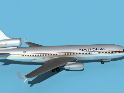 McDonnell Douglas MD-11 National 3D model