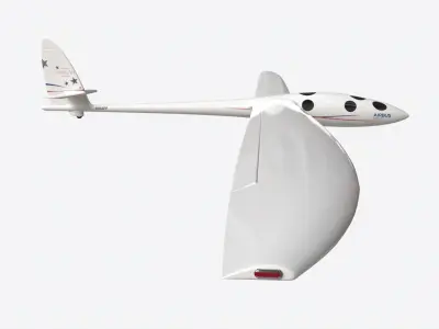 Perlan II Glider 3D model