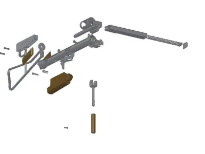 STEN MkI 3D model