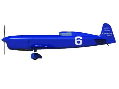 Caudron C460 3D model