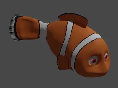 my version of nimo fish  3D model