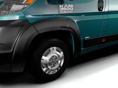 Ram Promaster Cargo 3500 H3 159WB EXT 2016 3D model