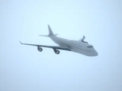 Simple Boing model Low-poly 3D model