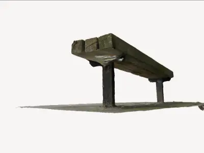 Bench 1 3D model purchase