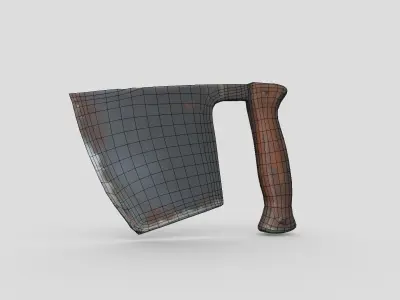 Cleaver 3 Low-poly 3D model