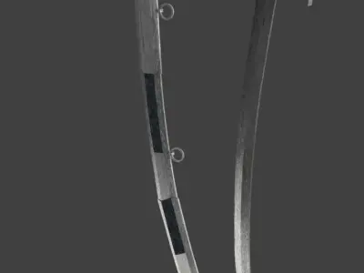 HUSSAR SWORD 1809 Low-poly 3D model