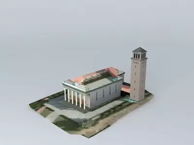 Church of the Holy Stanislaus Kostka Free 3D model