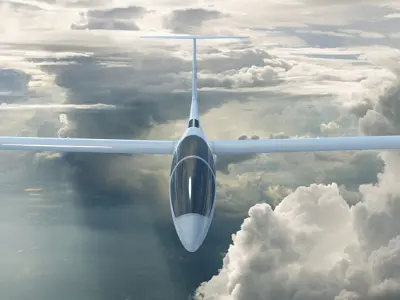 ASH30Mi Glider 3D model