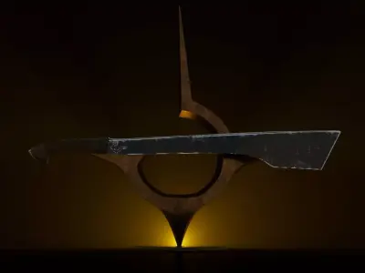 Dune Sword 3D model