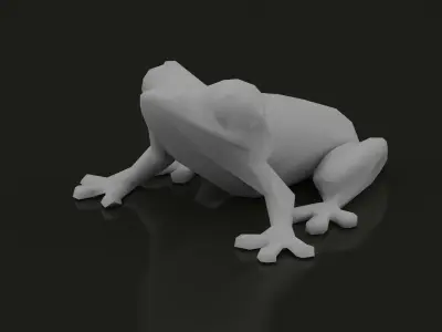 Low Poly Tree Frog Low-poly 3D model