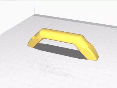 Cupboard Handle Free 3D print model