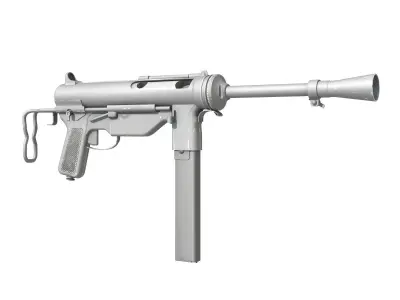 M3A1 Grease Gun 3D model