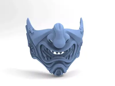 SAMURAI MASK FOR MORTAL KOMBAT 3D model