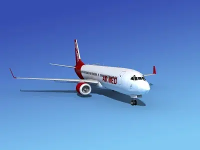Boeing 737-800 AirMed 3D model
