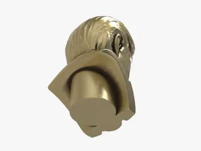 D-J-Trump Bust 3D model