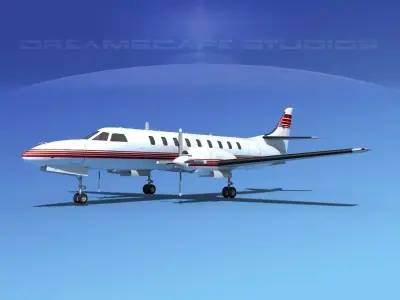 Swearingen SA226 Corporate 1 3D model