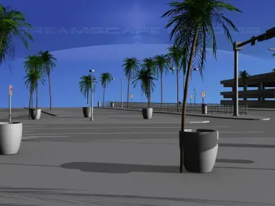 Downtown Miami 3D model